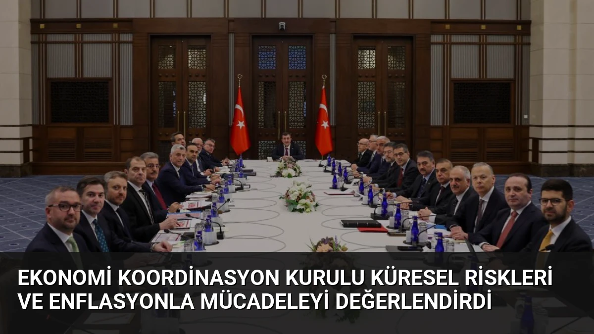 Ekonomi Koordinasyon Kurulu Küresel Riskleri ve Enflasyonla Mücadeleyi Değerlendirdi