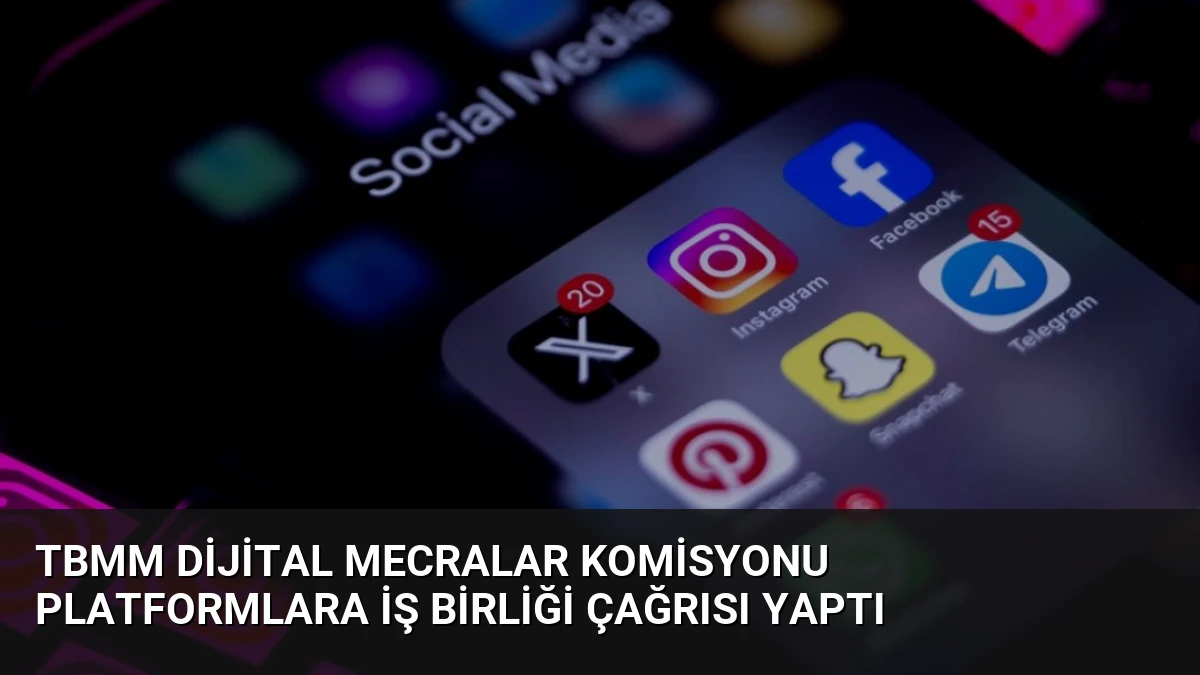 TBMM Dijital Mecralar Komisyonu Platformlara İş Birliği Çağrısı Yaptı