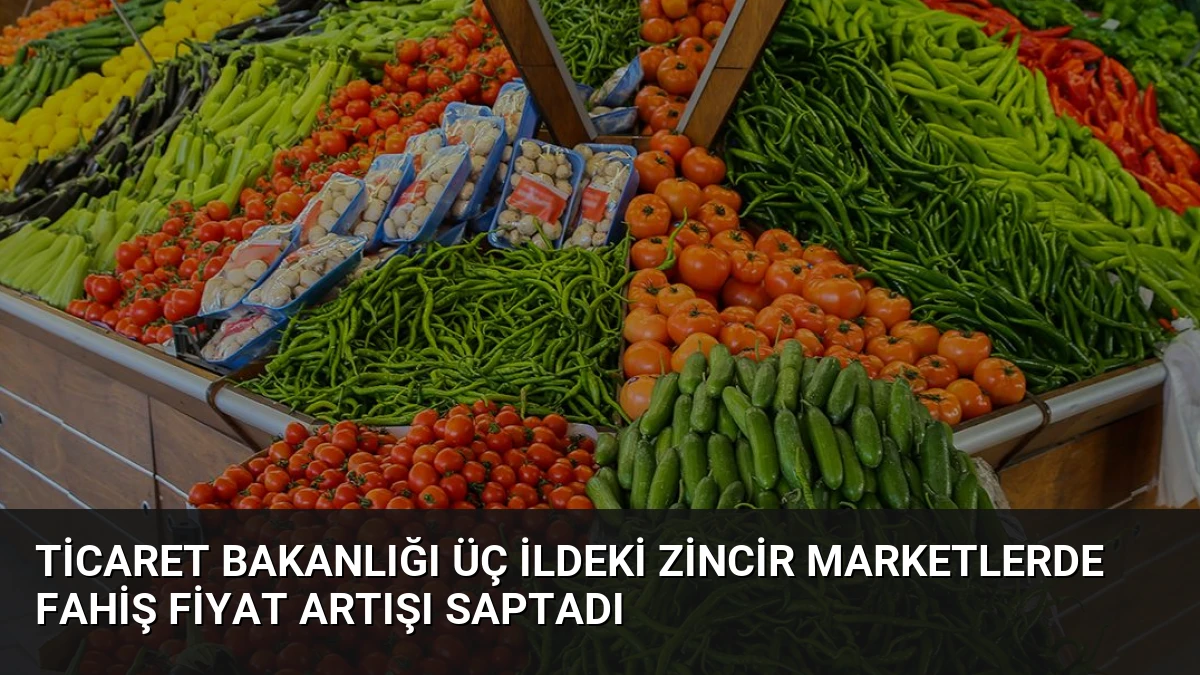Ticaret Bakanlığı Üç İldeki Zincir Marketlerde Fahiş Fiyat Artışı Saptadı