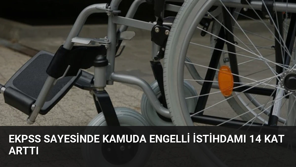 EKPSS Sayesinde Kamuda Engelli İstihdamı 14 Kat Arttı