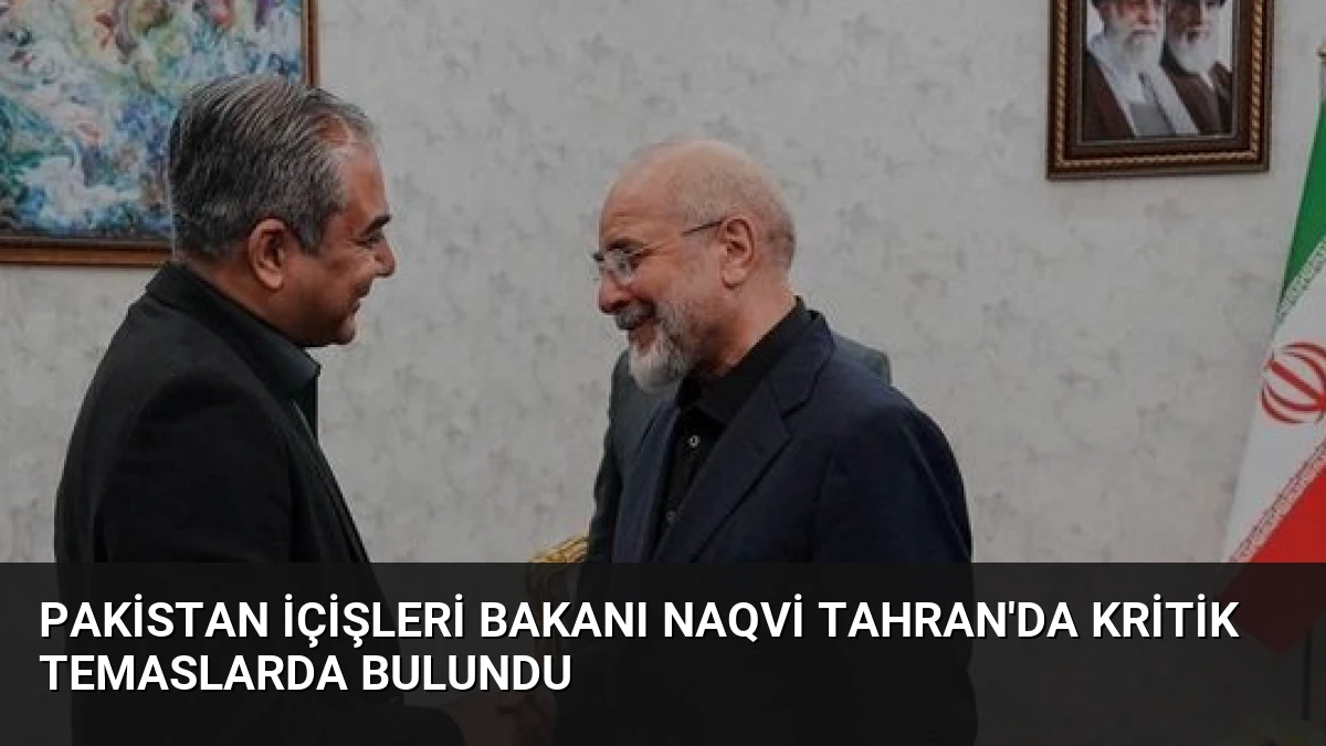 Pakistan İçişleri Bakanı Naqvi Tahran’da Kritik Temaslarda Bulundu