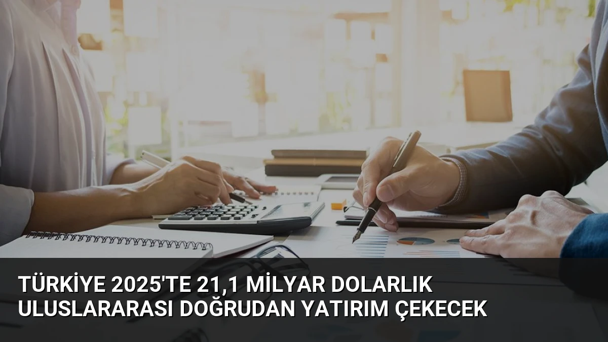 Türkiye 2025’te 21,1 Milyar Dolarlık Uluslararası Doğrudan Yatırım Çekecek