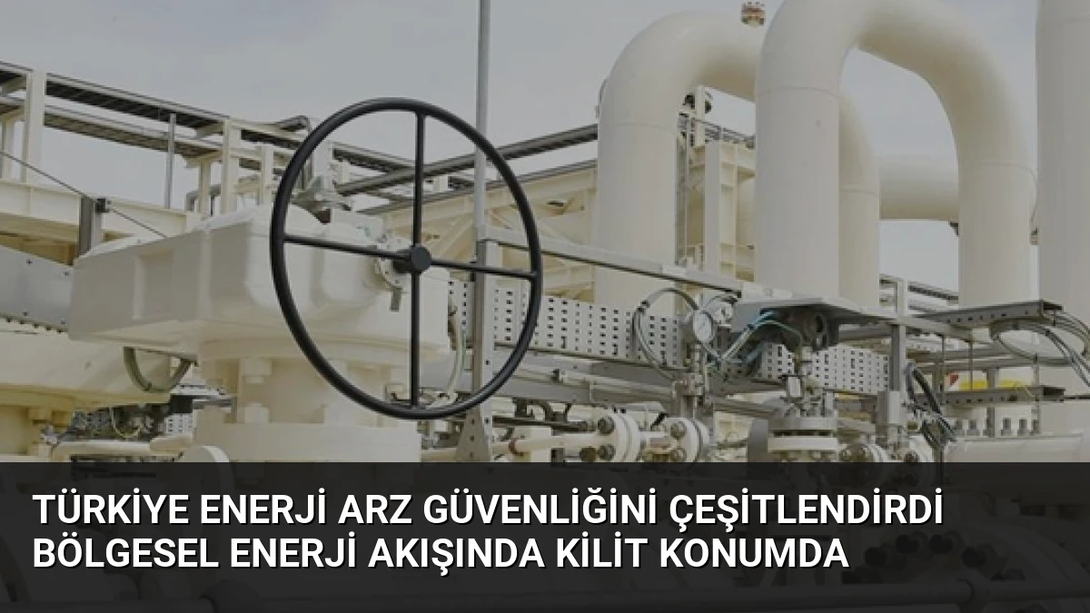 Türkiye Enerji Arz Güvenliğini Çeşitlendirdi Bölgesel Enerji Akışında Kilit Konumda